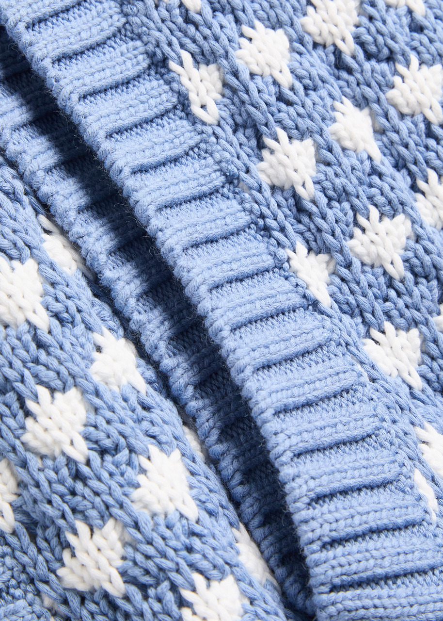 Varley Antonella Patterned Knit Vest - 5