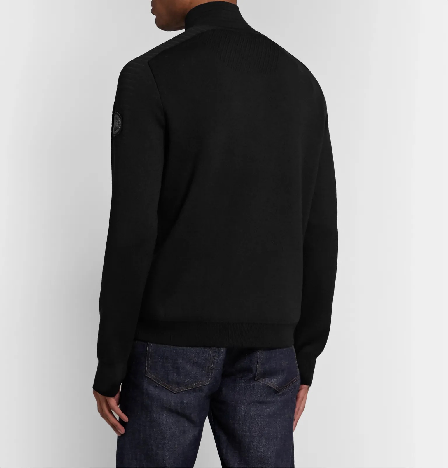 Clarke Merino Wool-Blend Half-Zip Sweater - 5