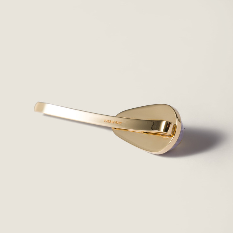 Miu Miu Patent leather barrette outlook