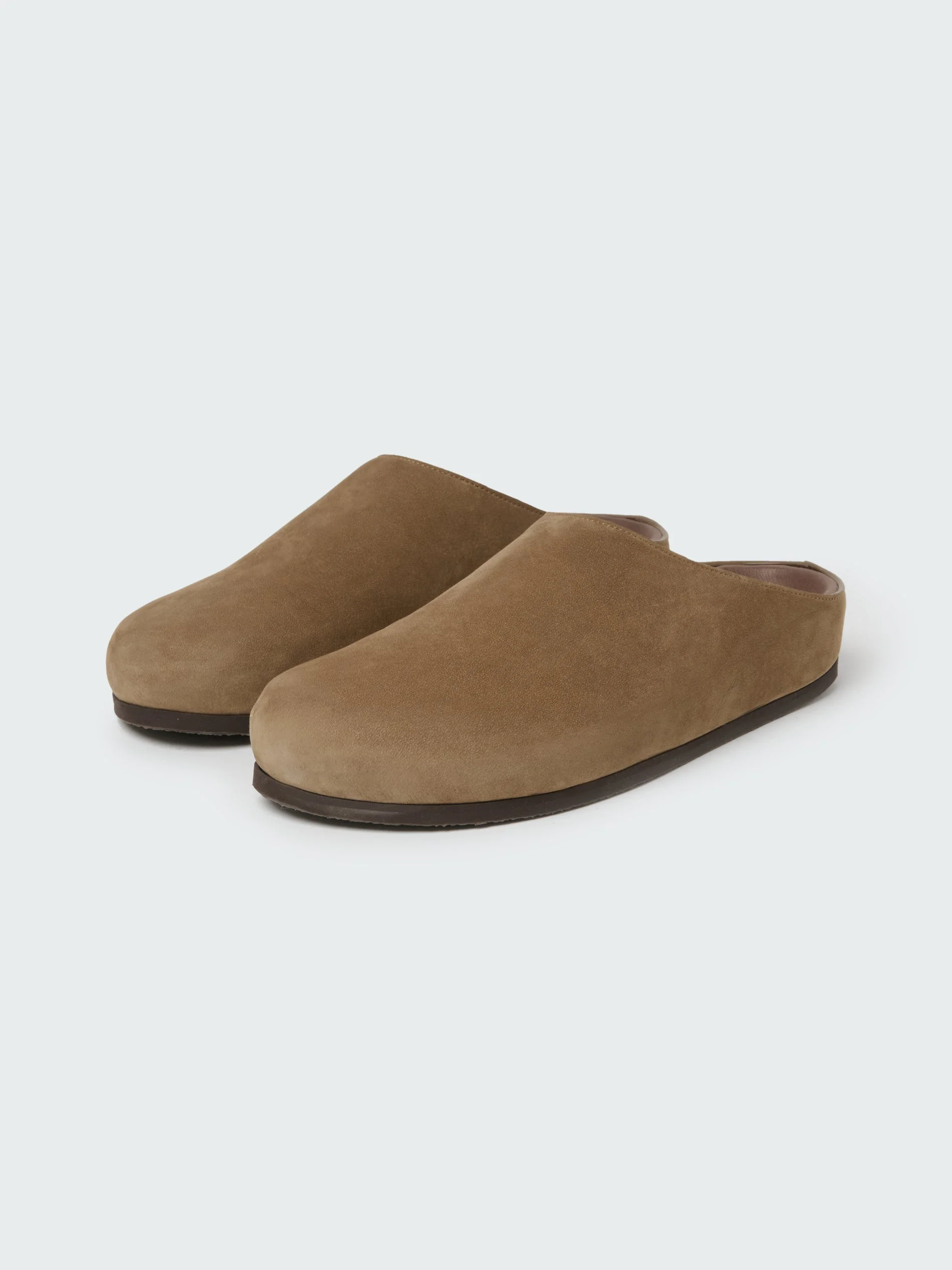 Men's Wearing Nabuk Clog - 1