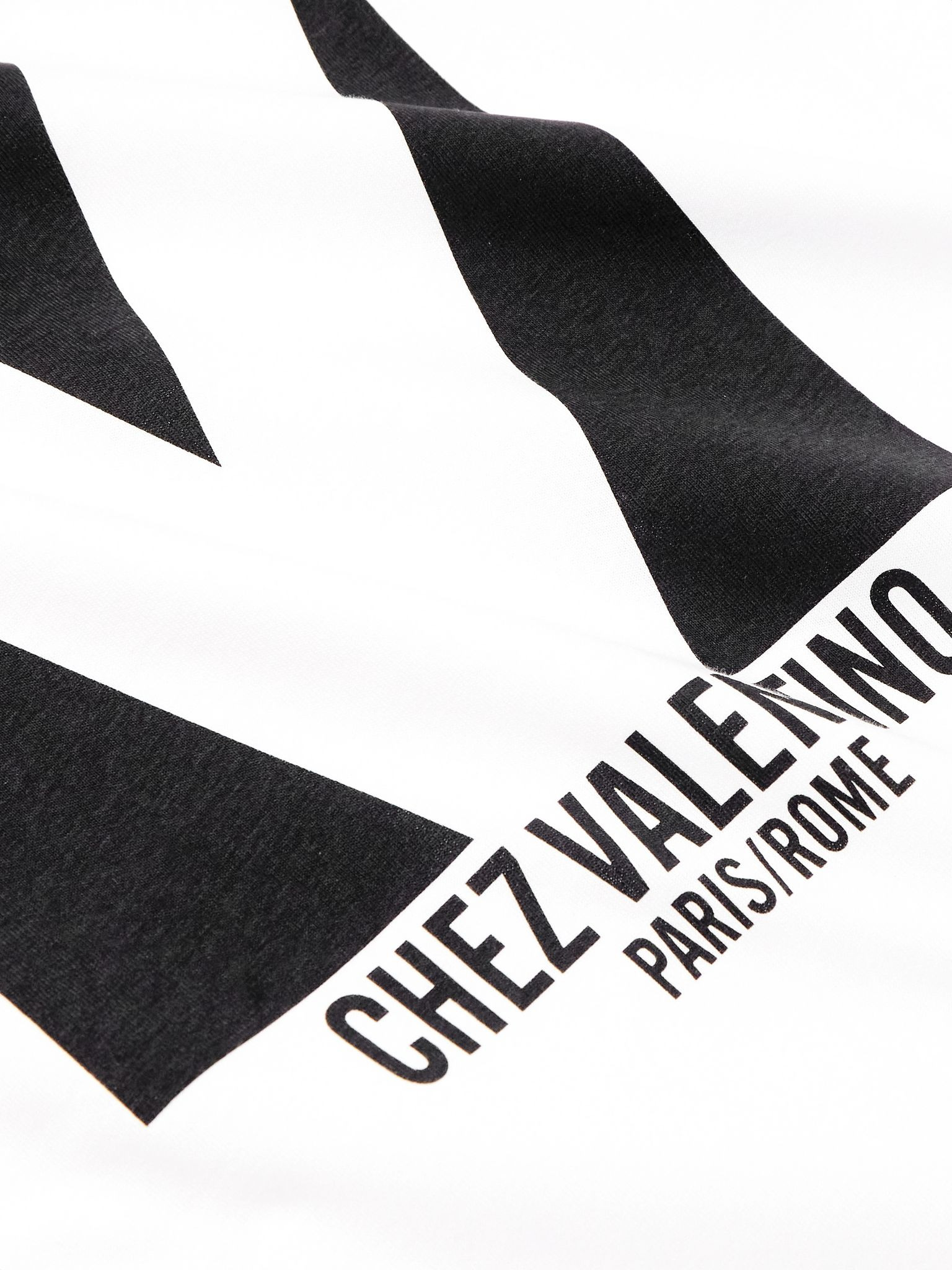 Logo-Print Cotton-Jersey T-Shirt White - 5