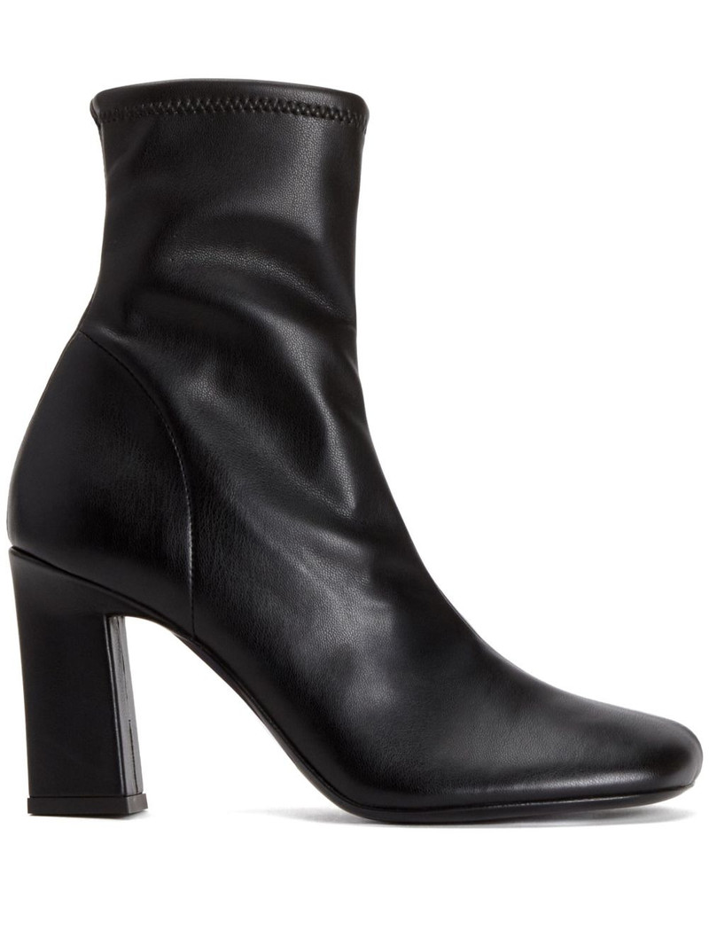 faux-leather boots 1
