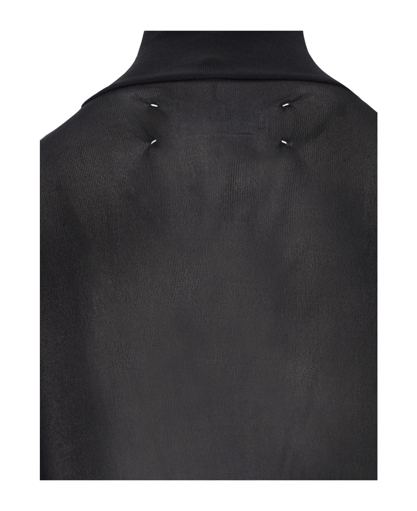 Transparent Turtleneck Bodysuit - 3