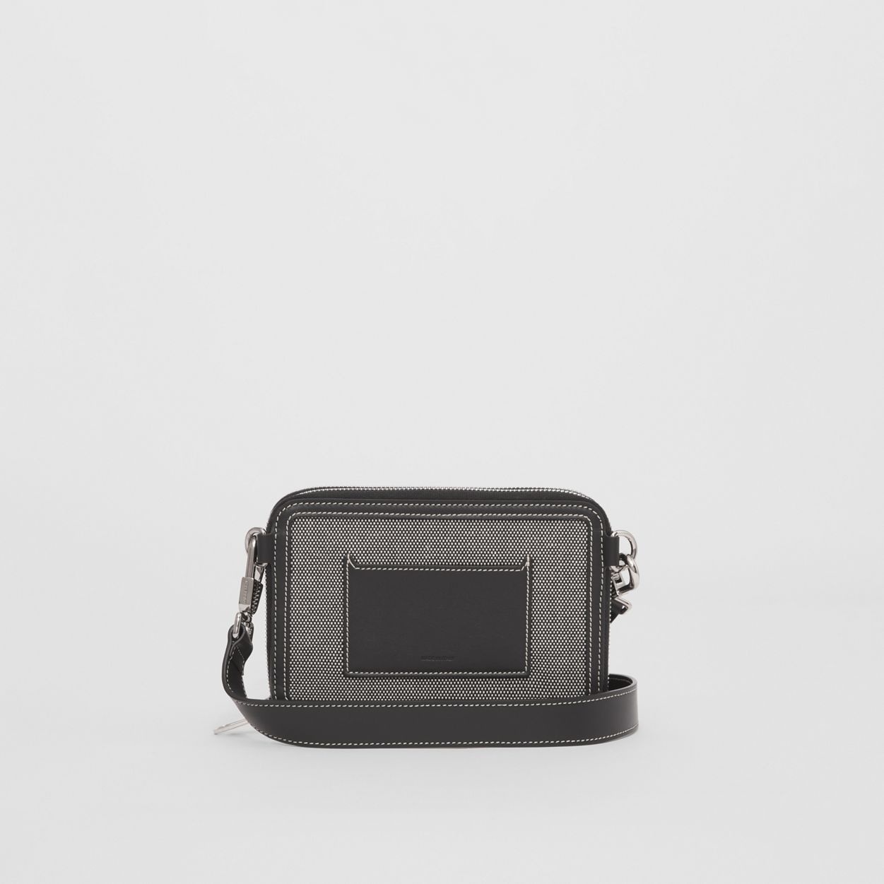 Horseferry Print Cotton Canvas Crossbody Bag - 8