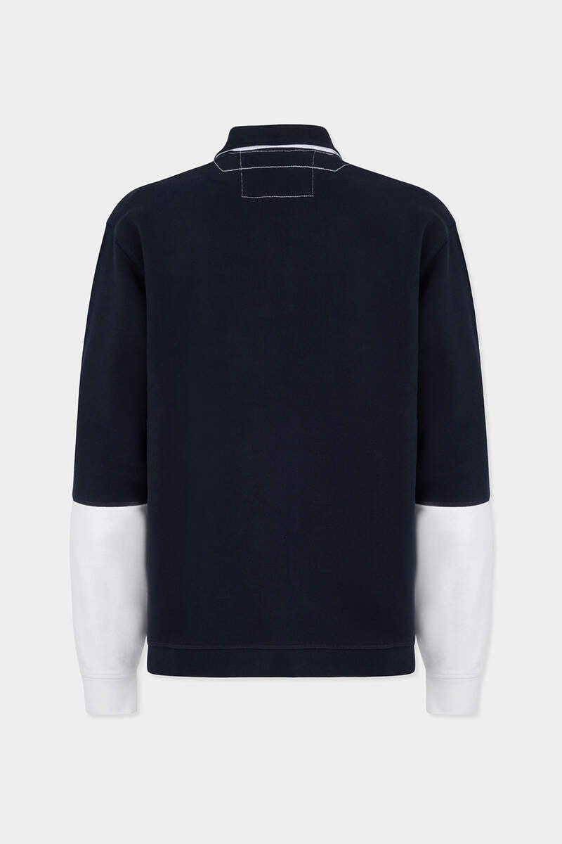 DSQUARED2 D2 COLLEGE RUGBY FIT SWEATSHIRT outlook