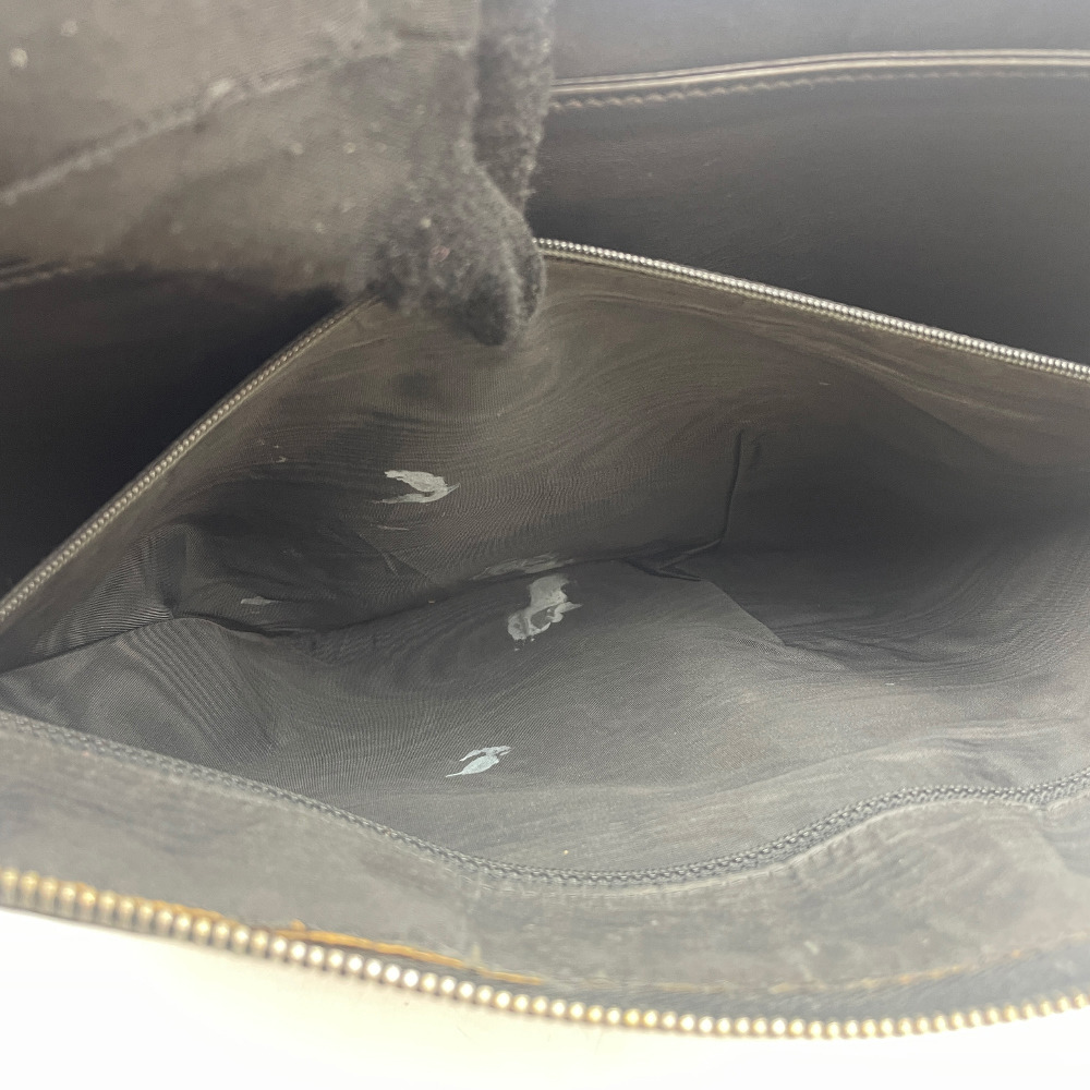 Chanel No.4 Black Patent Leather Big CC Clutch - 14