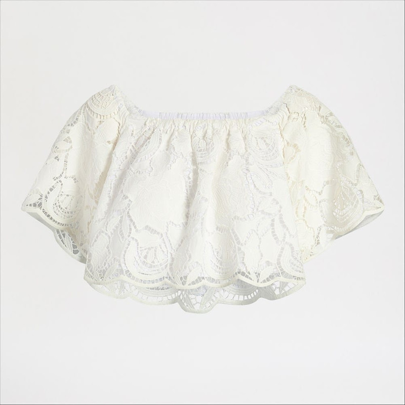 Ruffle Off-The-Shoulder Top 1