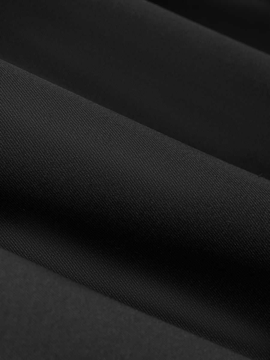 Silk Wool Wide Leg Pant - 4