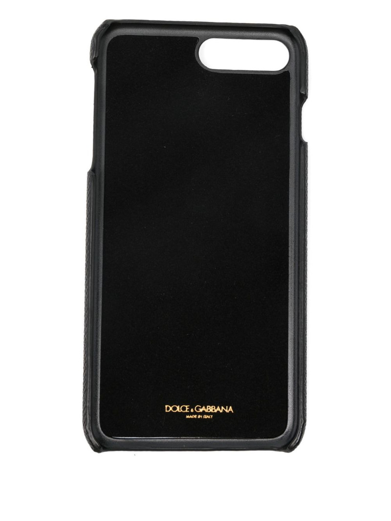 Dolce & Gabbana embossed-heart iPhone case outlook