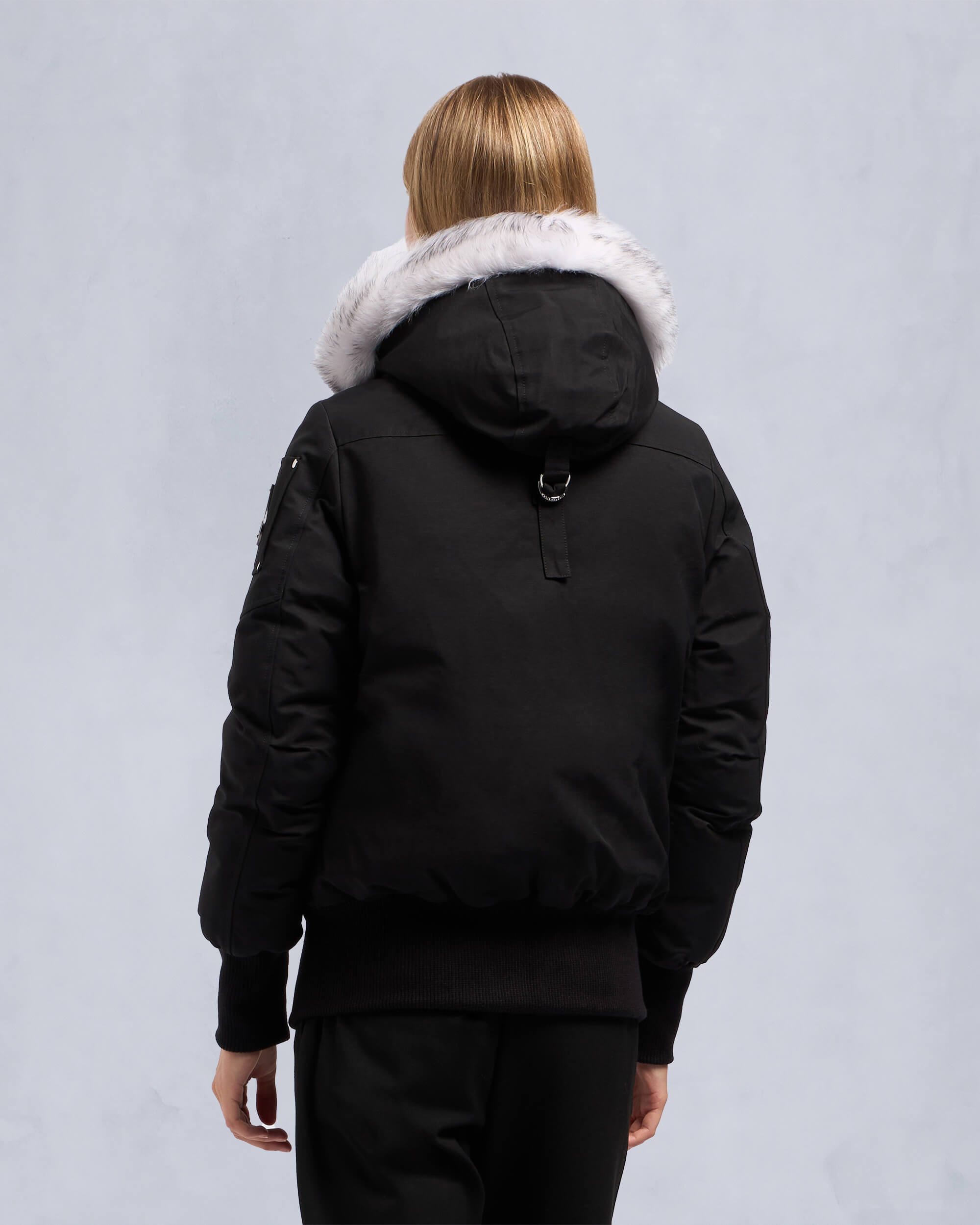 ORIGINAL DEBBIE SHEARLING BOMBER JACKET - 4