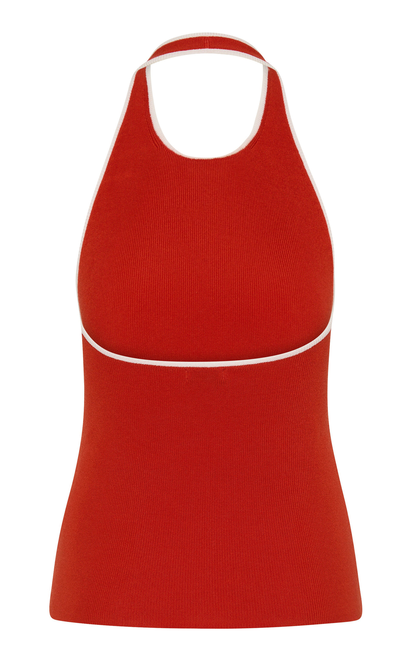 Fine Line Halter Top red - 5