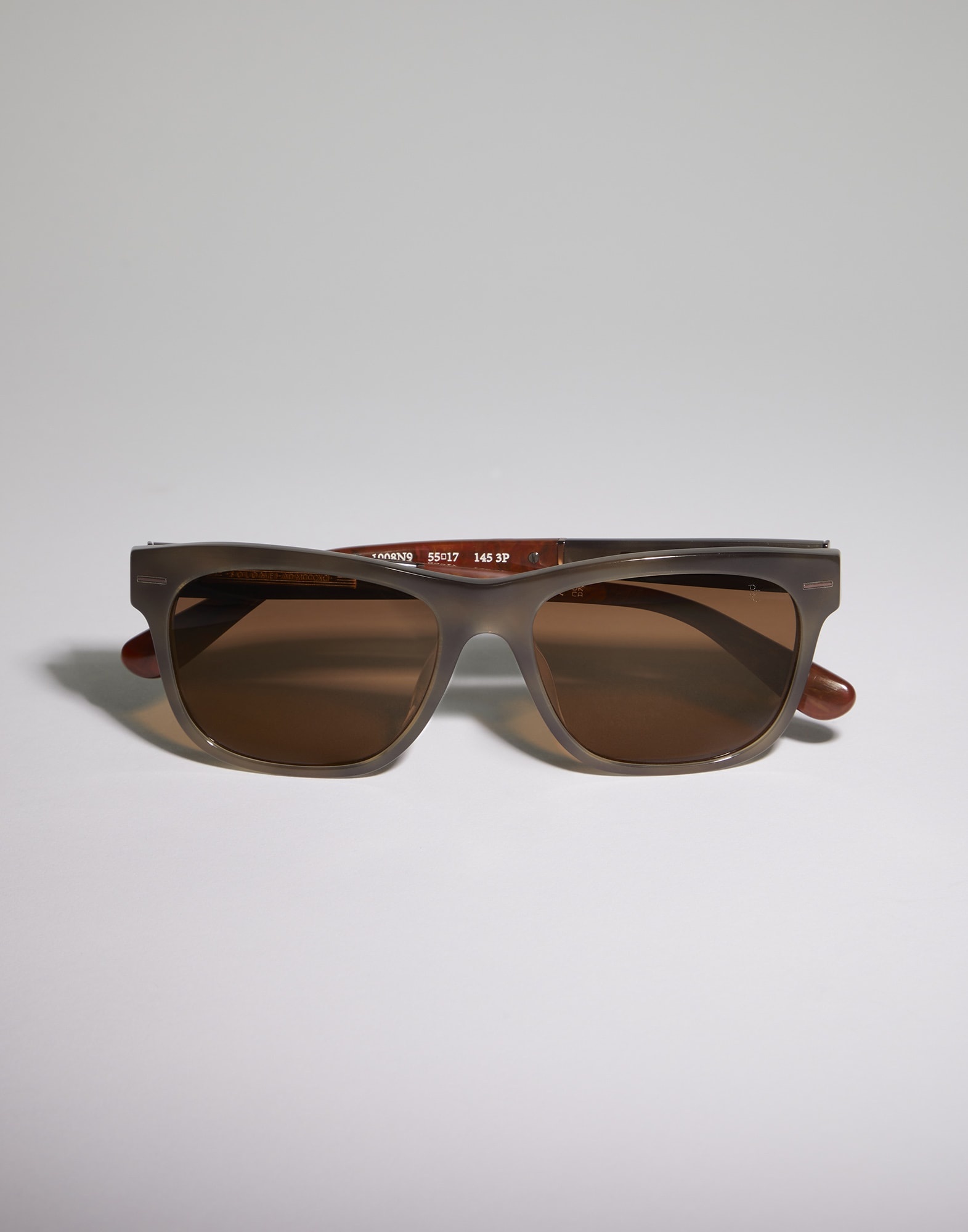 Sartorial Sunset acetate sunglasses with polarized lenses - 1