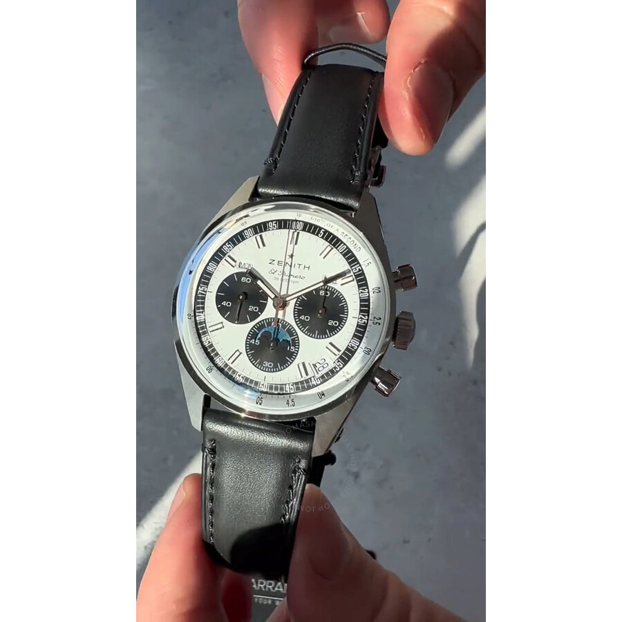 Zenith Chronomaster Original Triple Calendar Automatic Silver Dial Watch 03.3400.3610/38.C911 - 4