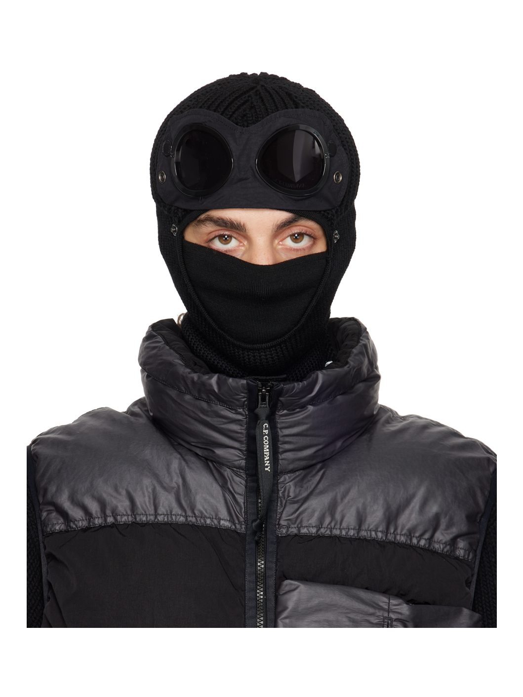 Black Goggle Balaclava - 1