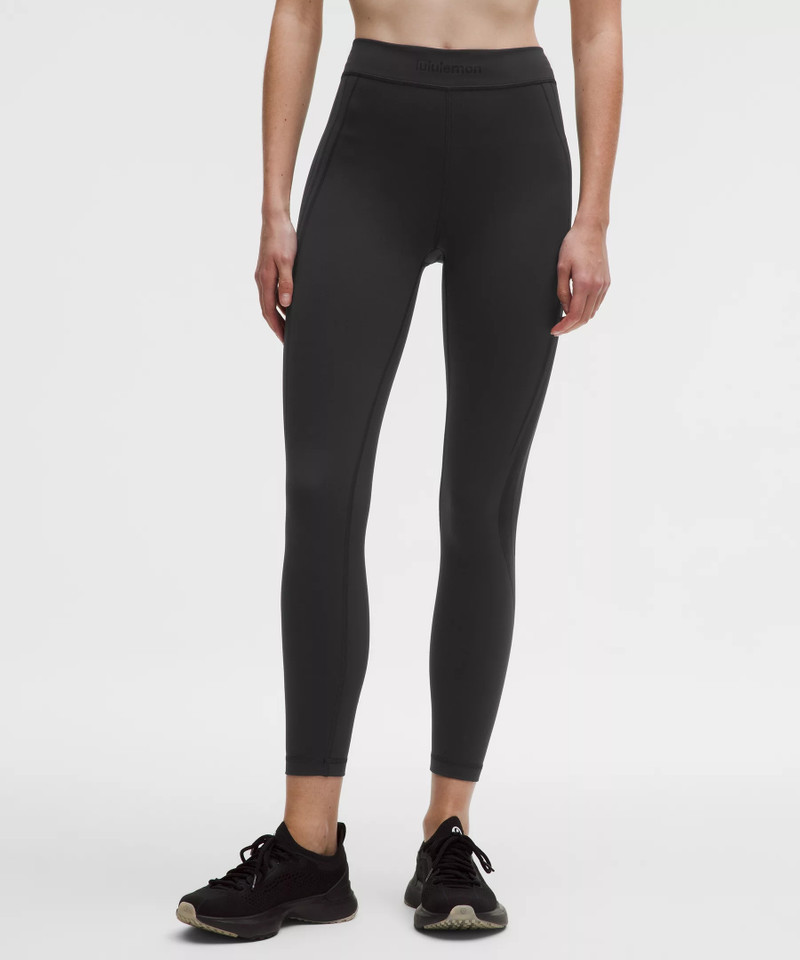 lululemon Wunder Train High-Rise Tight 25" *Flocked outlook