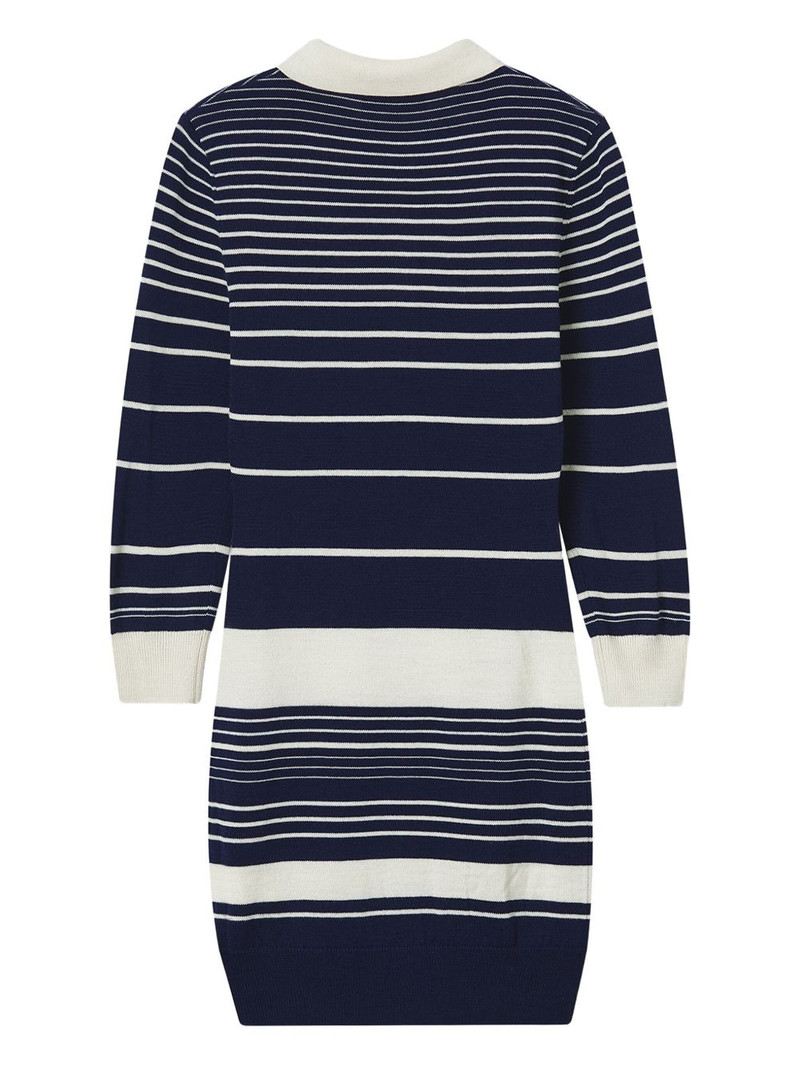 SHUSHU/TONG striped polo dress outlook