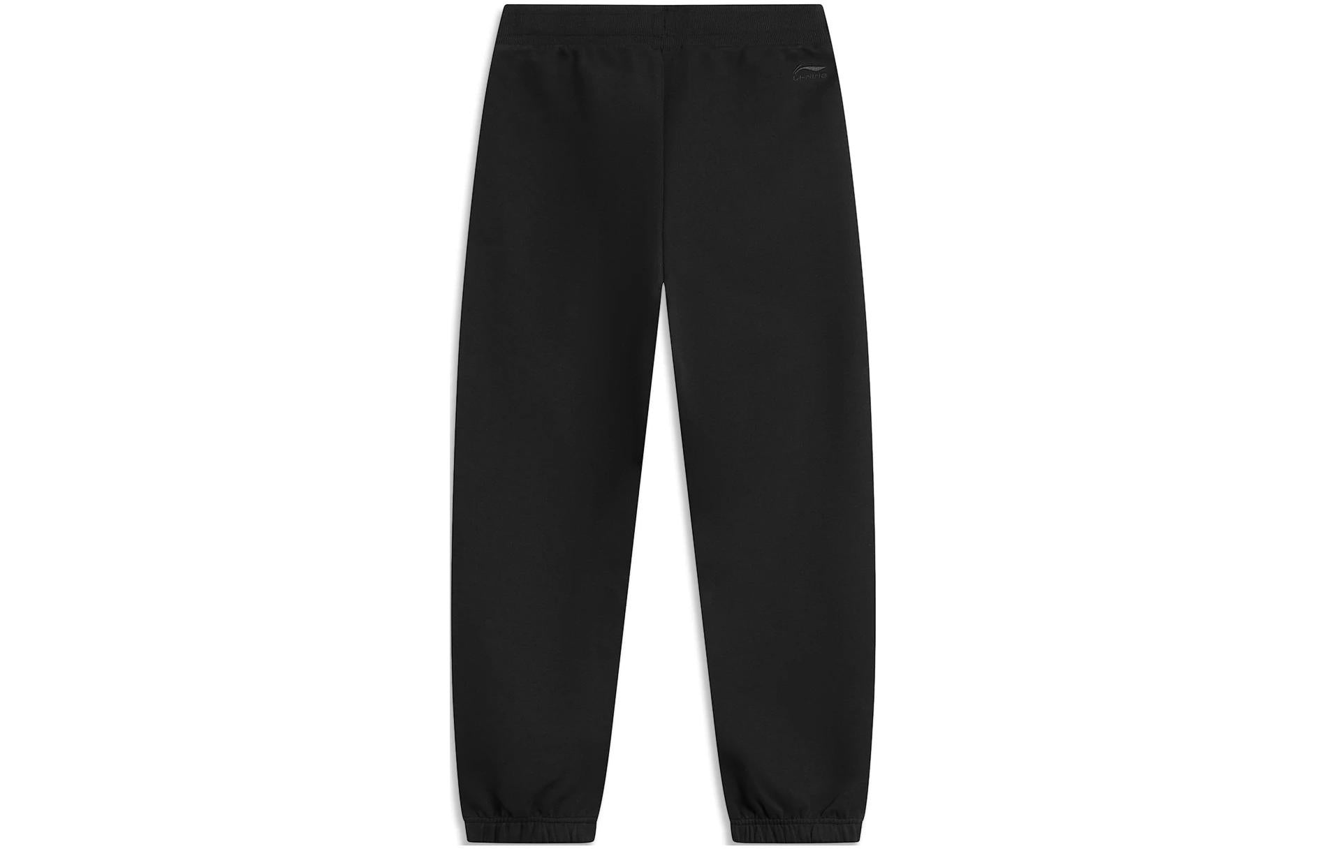 (WMNS) Li-Ning Chinese Culture Graphic Joggers Pants 'Black' AKLT906-4 - 2
