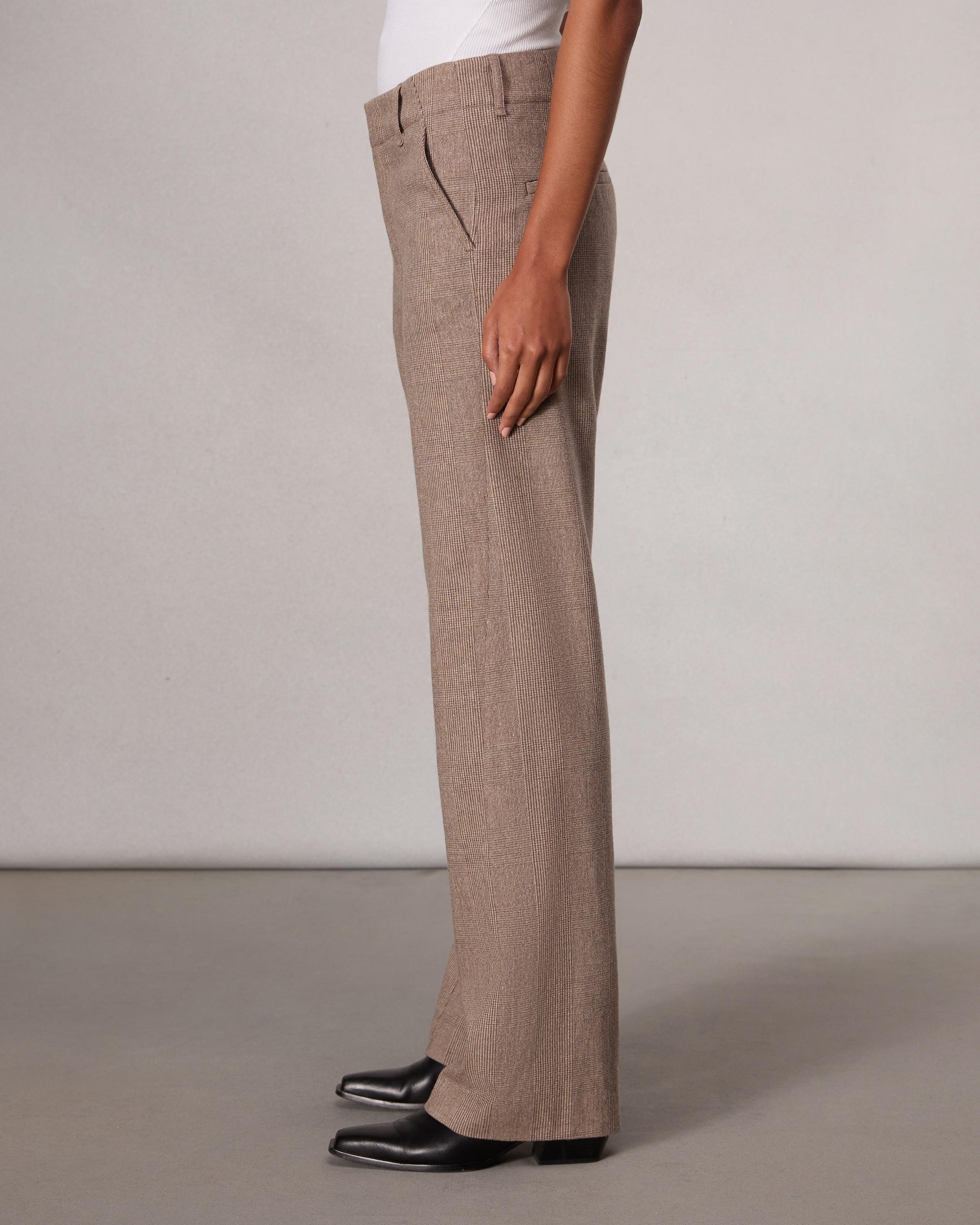Shea Full-Length Plaid Pant - 3