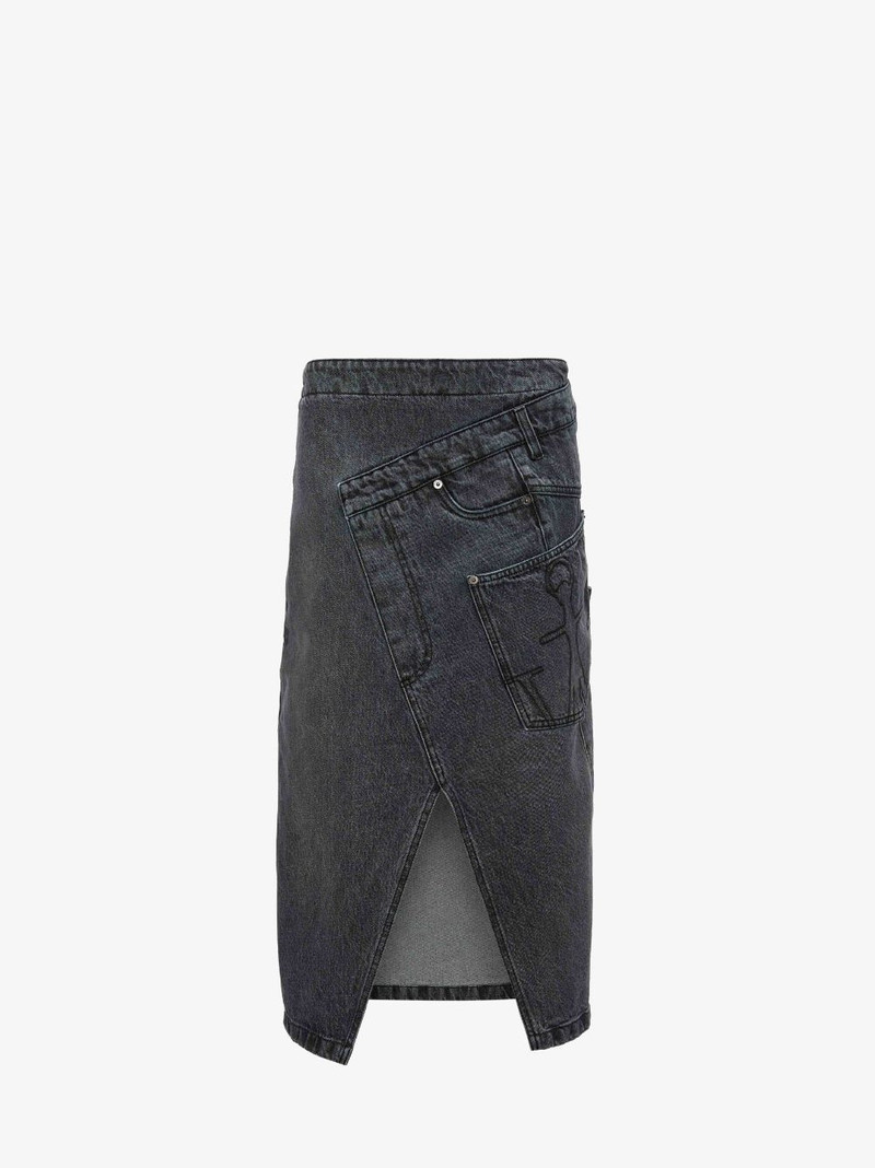 DENIM MIDI SKIRT 1