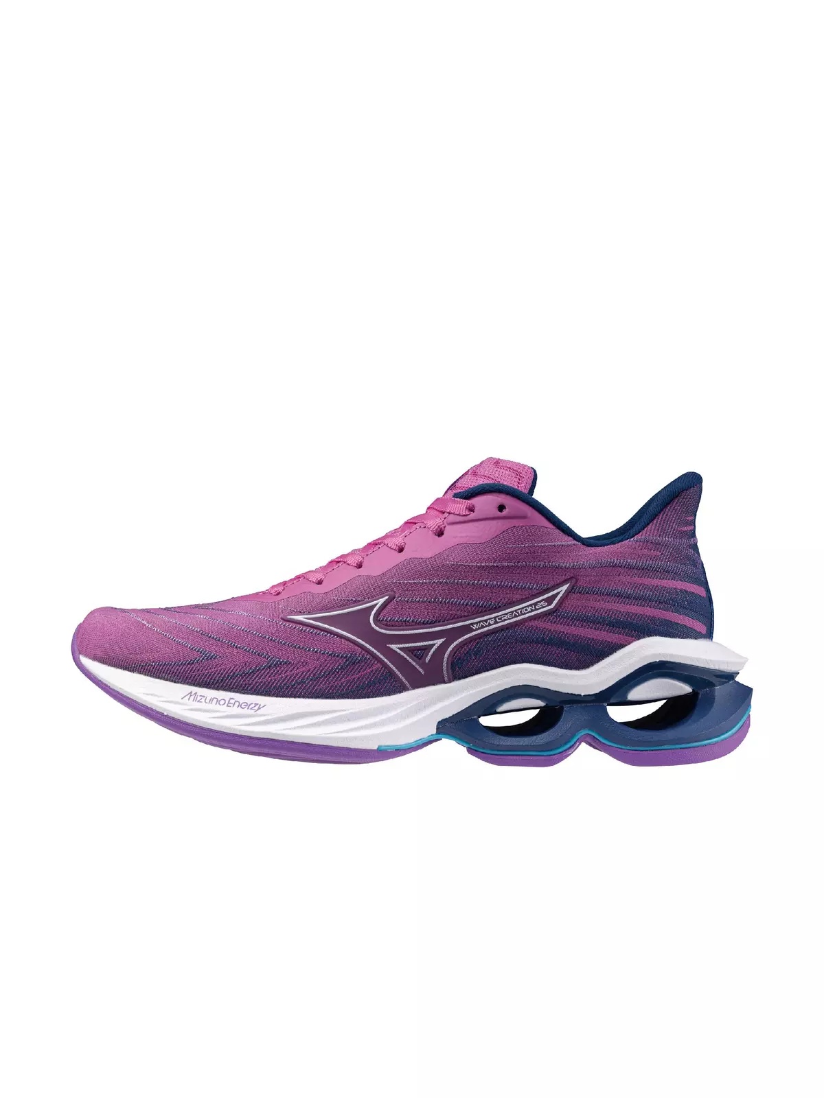 Wave Creation 25 SSW "Rosebud/Navy Peony" Women's Running Shoe - 2