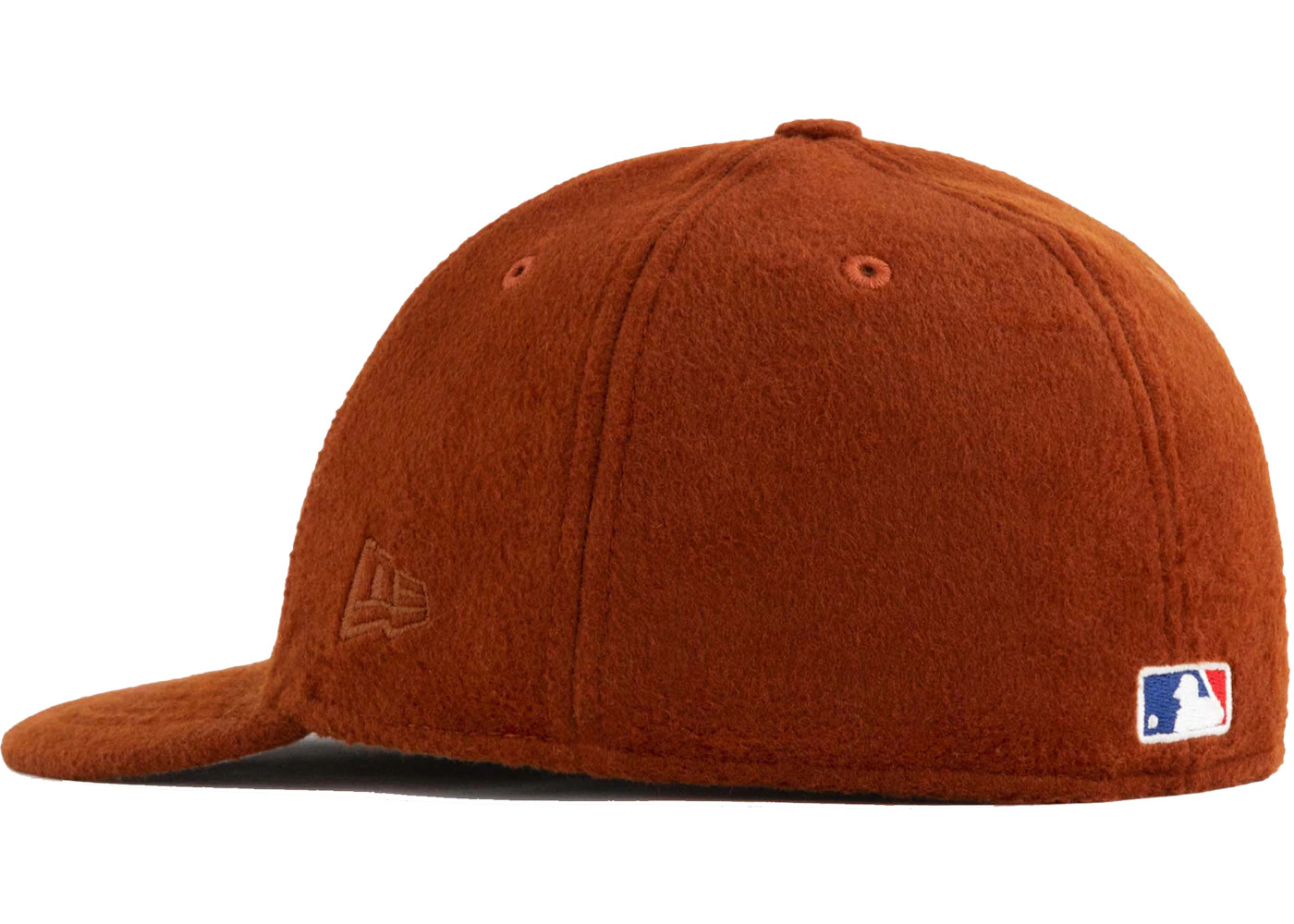 Aime Leon Dore x New Era Moleskin Mets Hat Orange - 3
