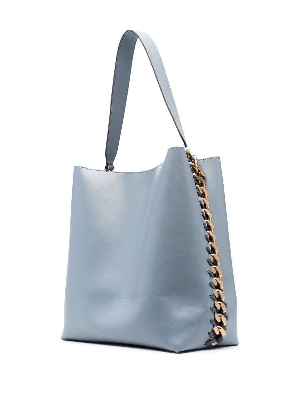 Frayme chain link-trim tote bag - 4