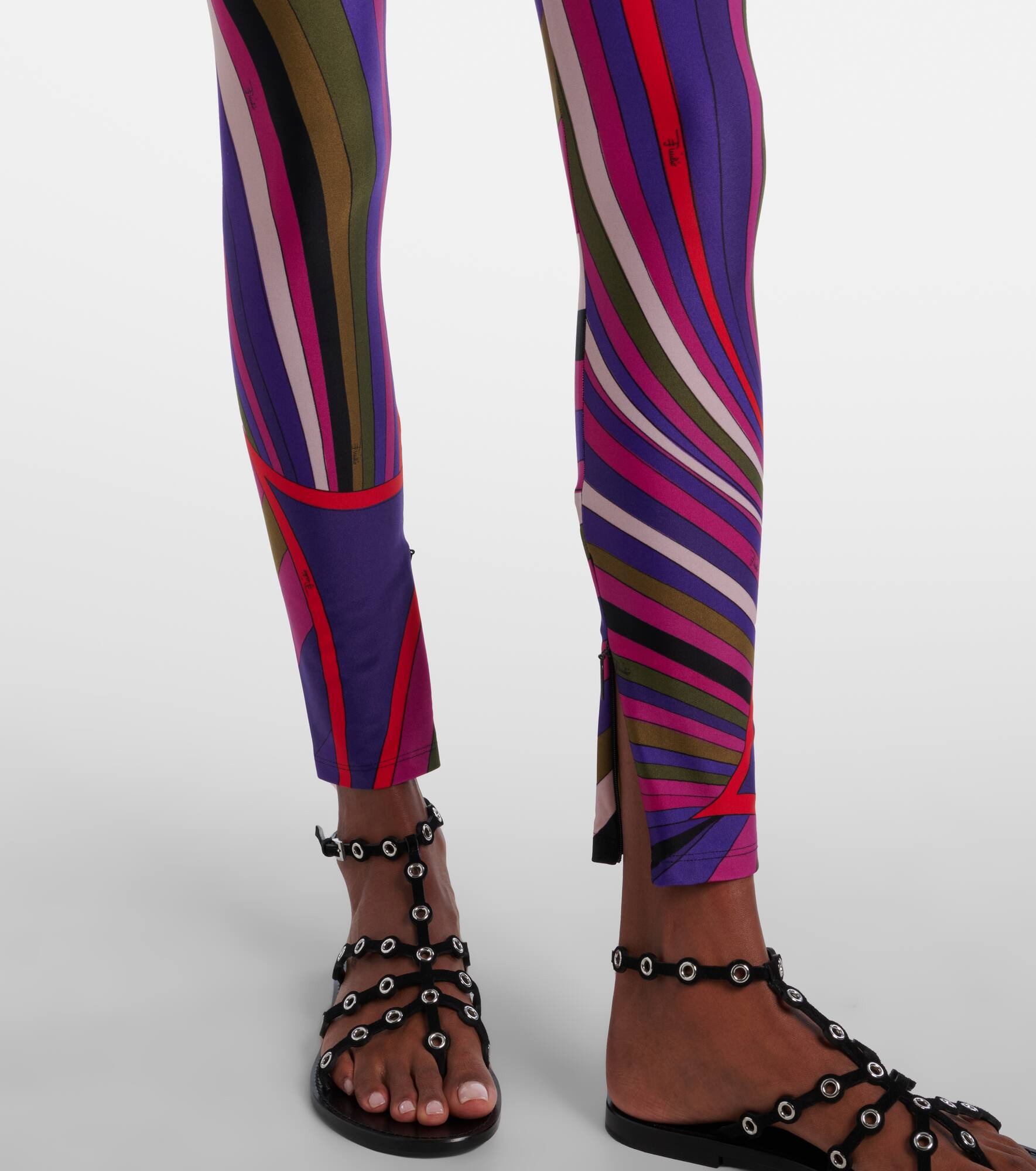 Iride jersey leggings - 5