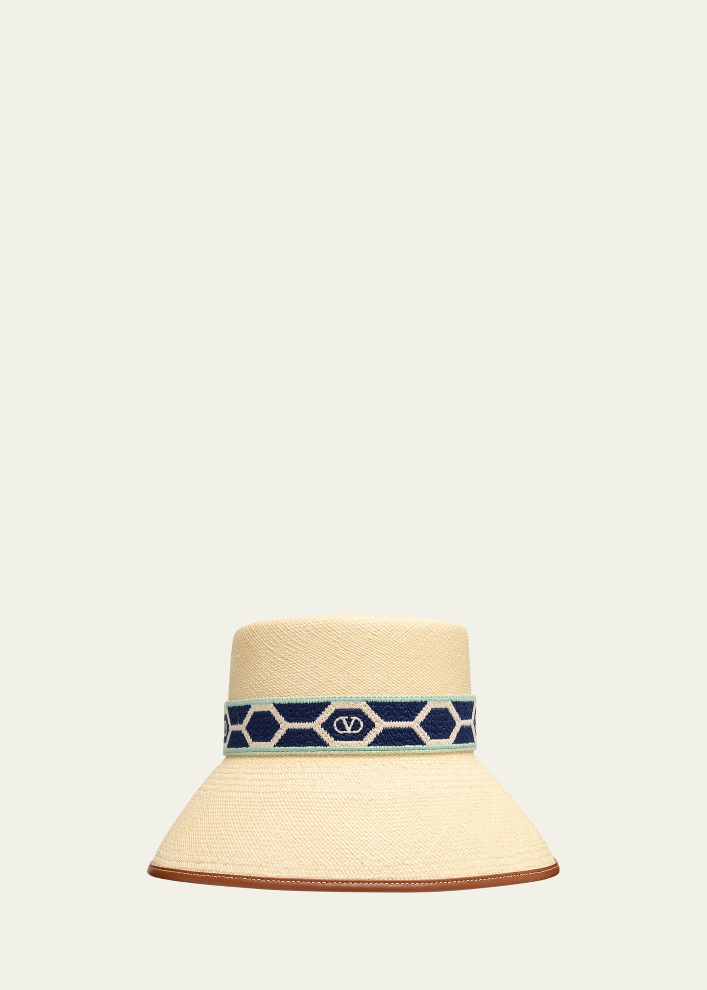Antibes Straw Bucket Hat - 1