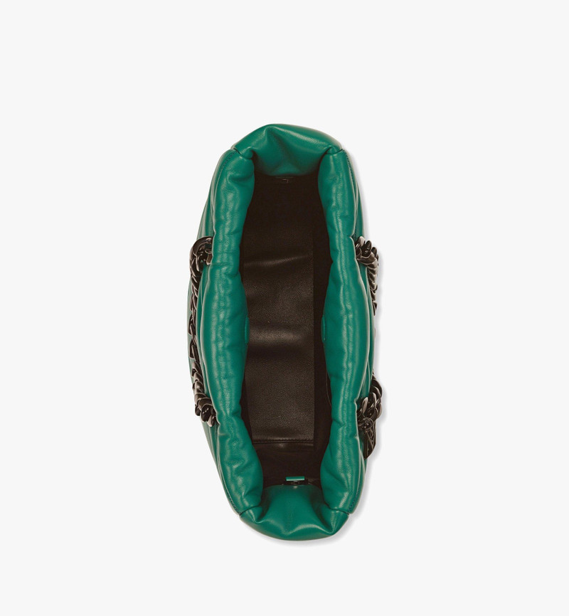 Travia Tote in Cloud Quilted Leather 3