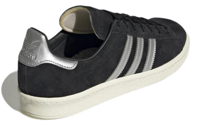 adidas Campus 'Black Metallic Silver' GX7330 - 4