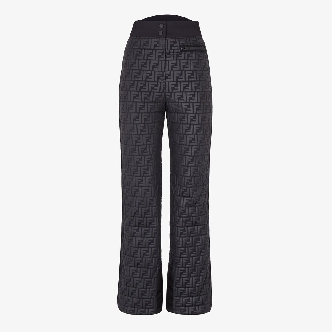 Black nylon pants - 1