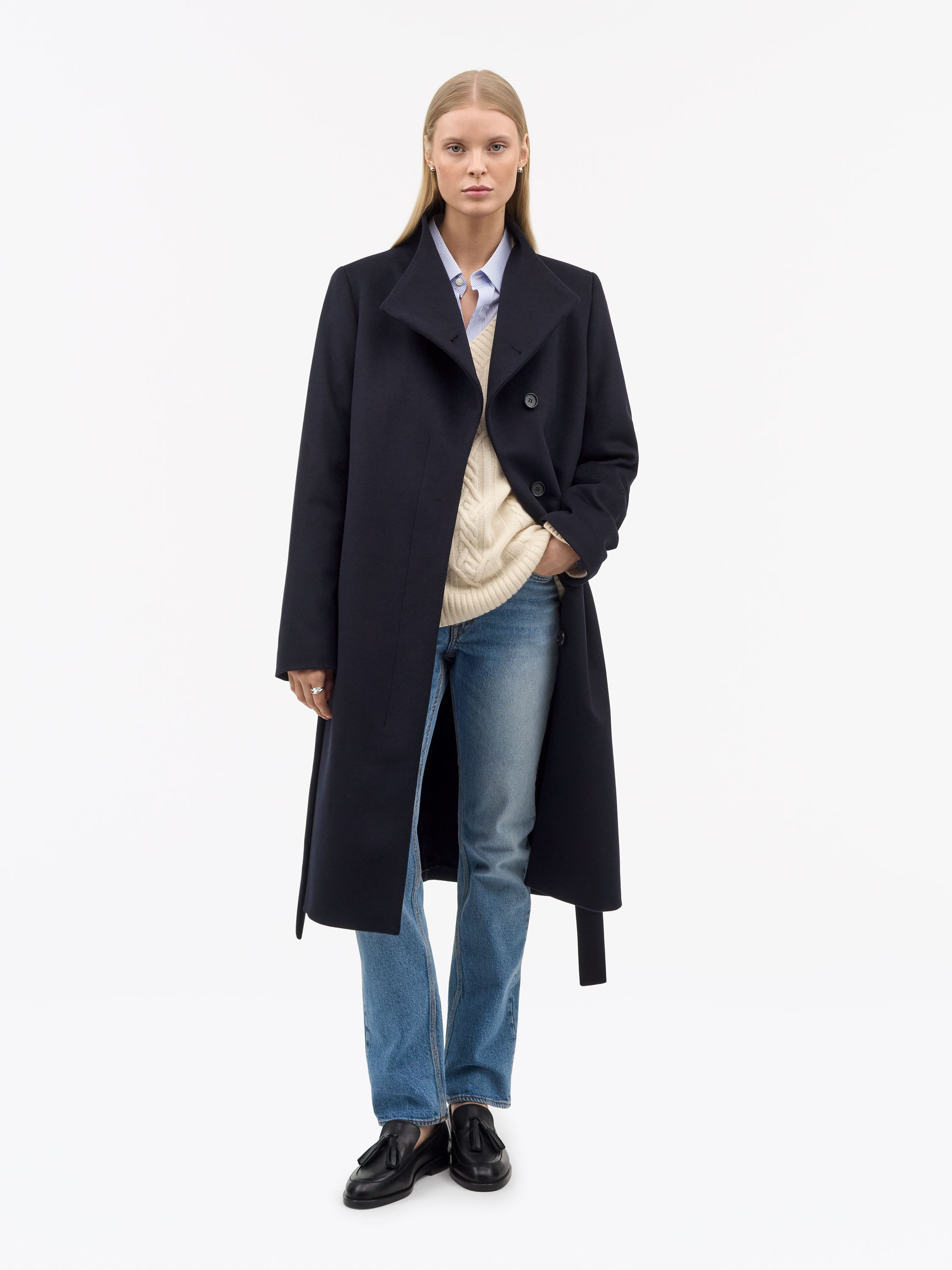 Cedrin Coat in Cashmere Blend - 2