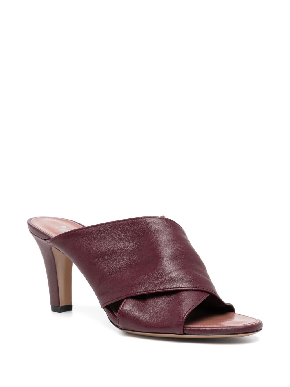 90mm leather sandals - 2