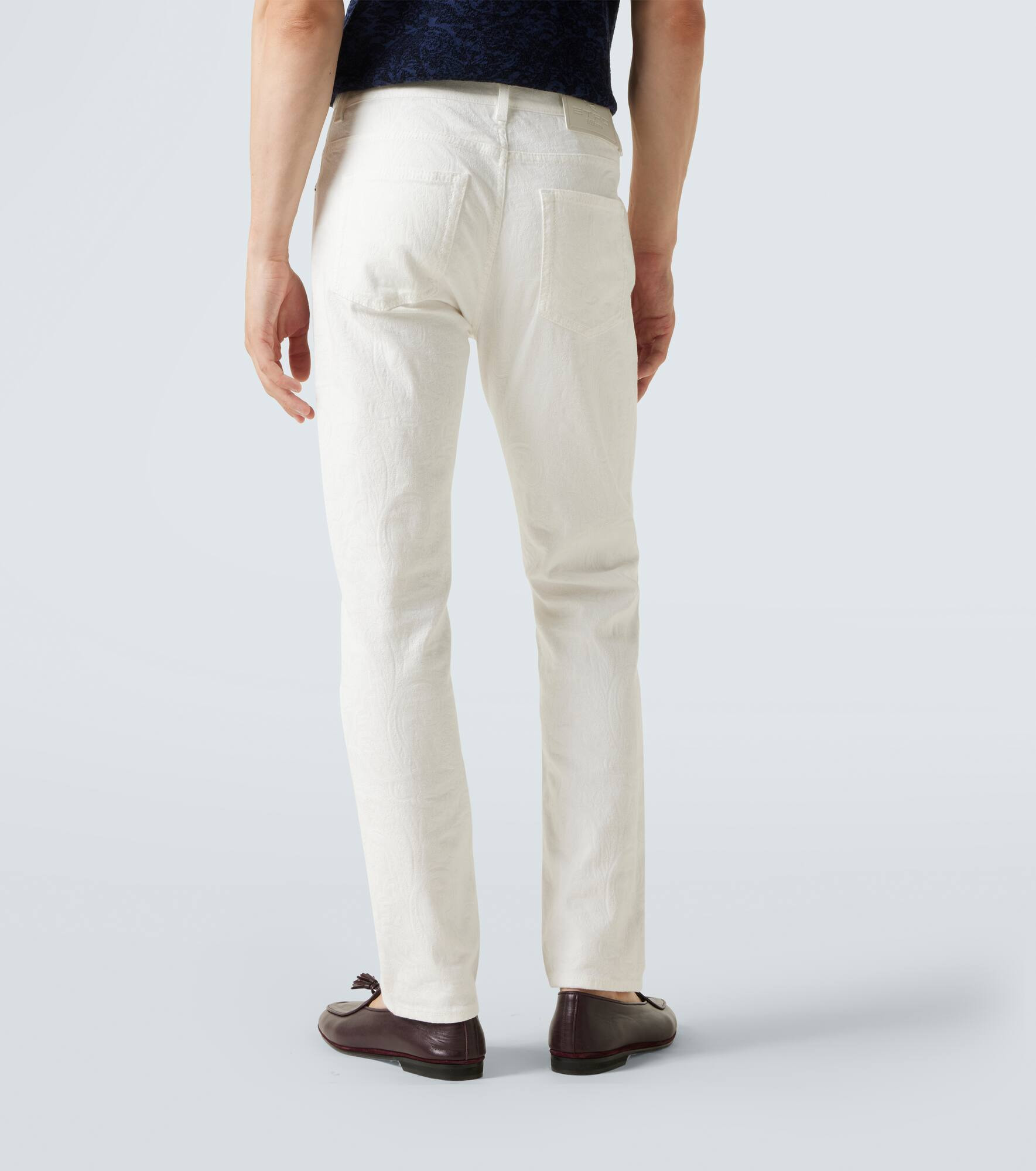 Pegaso low-rise straight jeans - 4