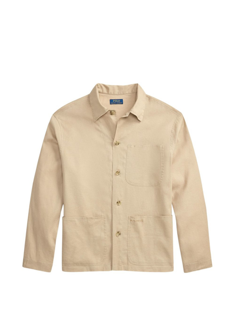 Barton buttoned overshirt 1