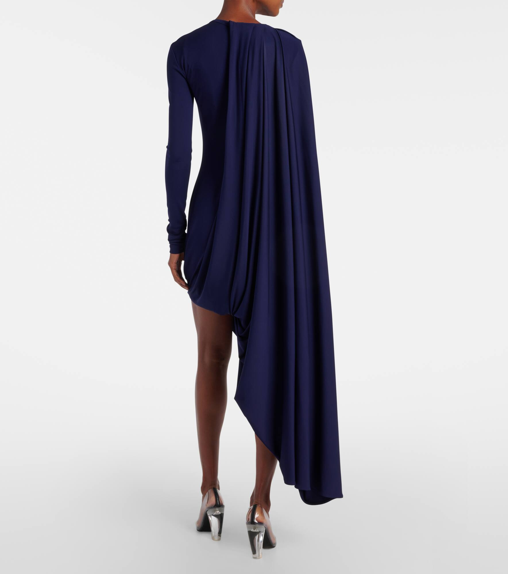 Ariete 1234 draped jersey maxi dress - 3