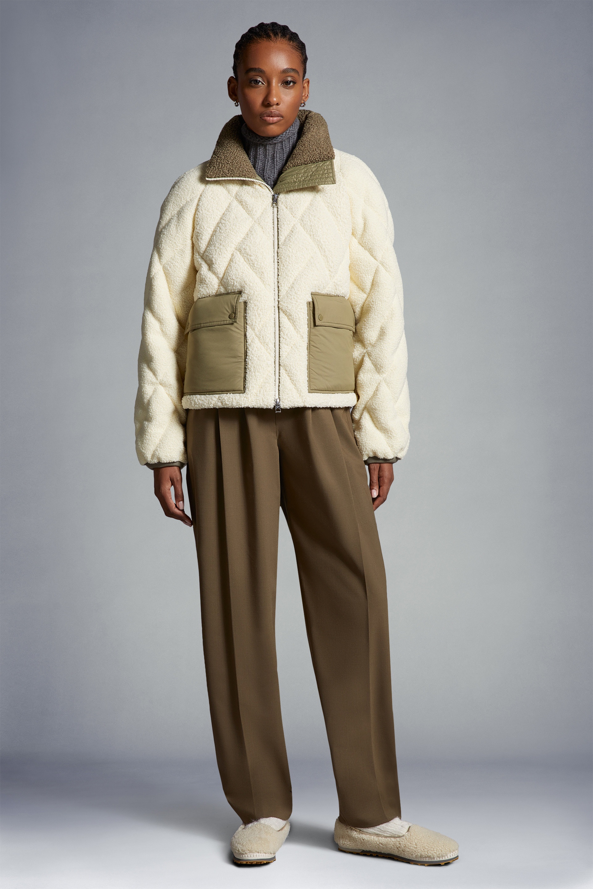 【MONCLER】JONQUILLE SHORT DOWN JACKET Moncler Jonquille Short Down Jacket | REVERSIBLE