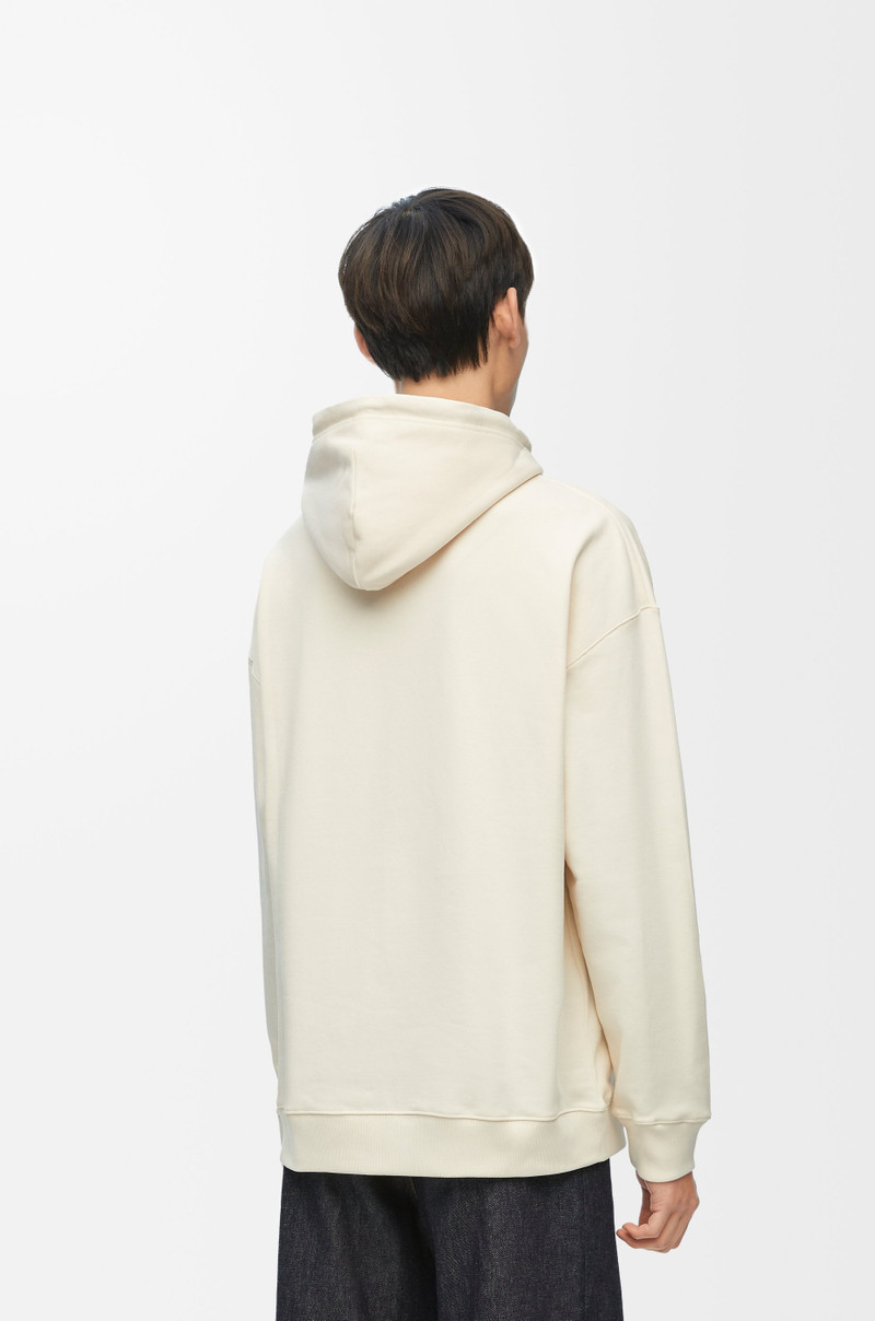 Relaxed fit hoodie in cotton 4