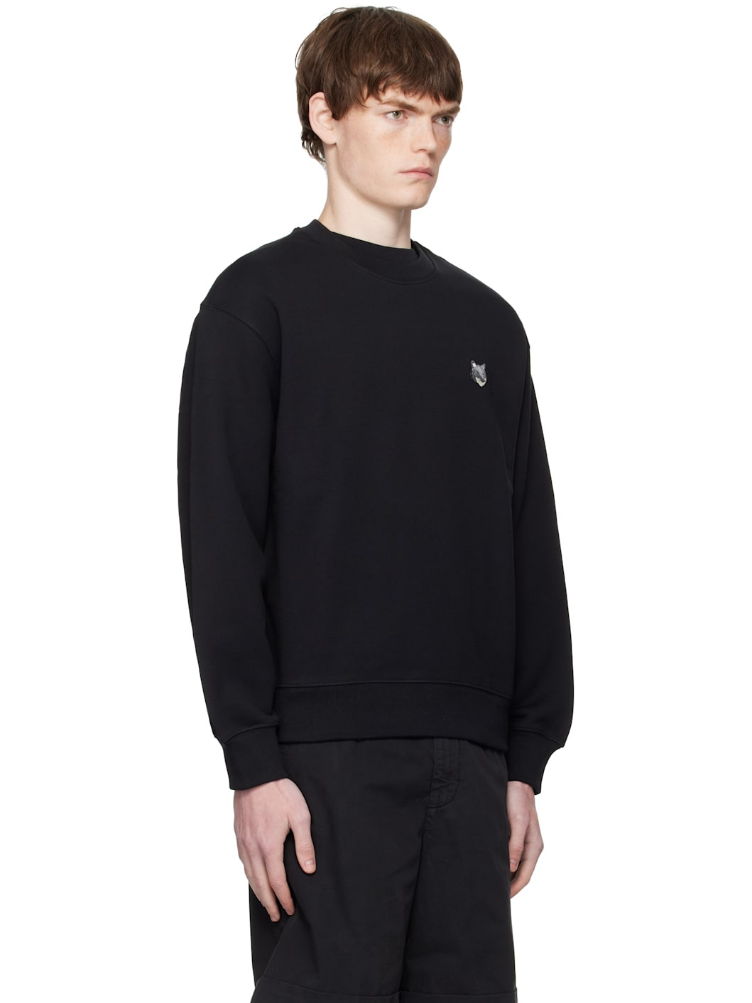 Black Fox Head Comfort Sweatshirt - 2