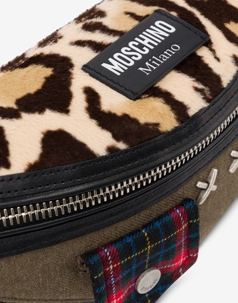 MILITARY PATCHWORK BELT BAG 4