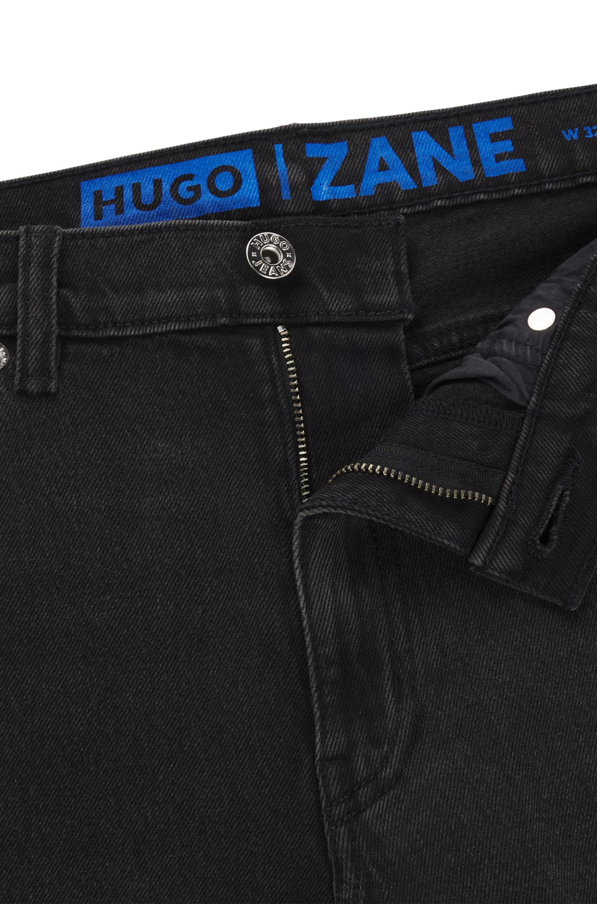 EXTRA-SLIM-FIT JEANS IN STONEWASHED STRETCH DENIM - 6