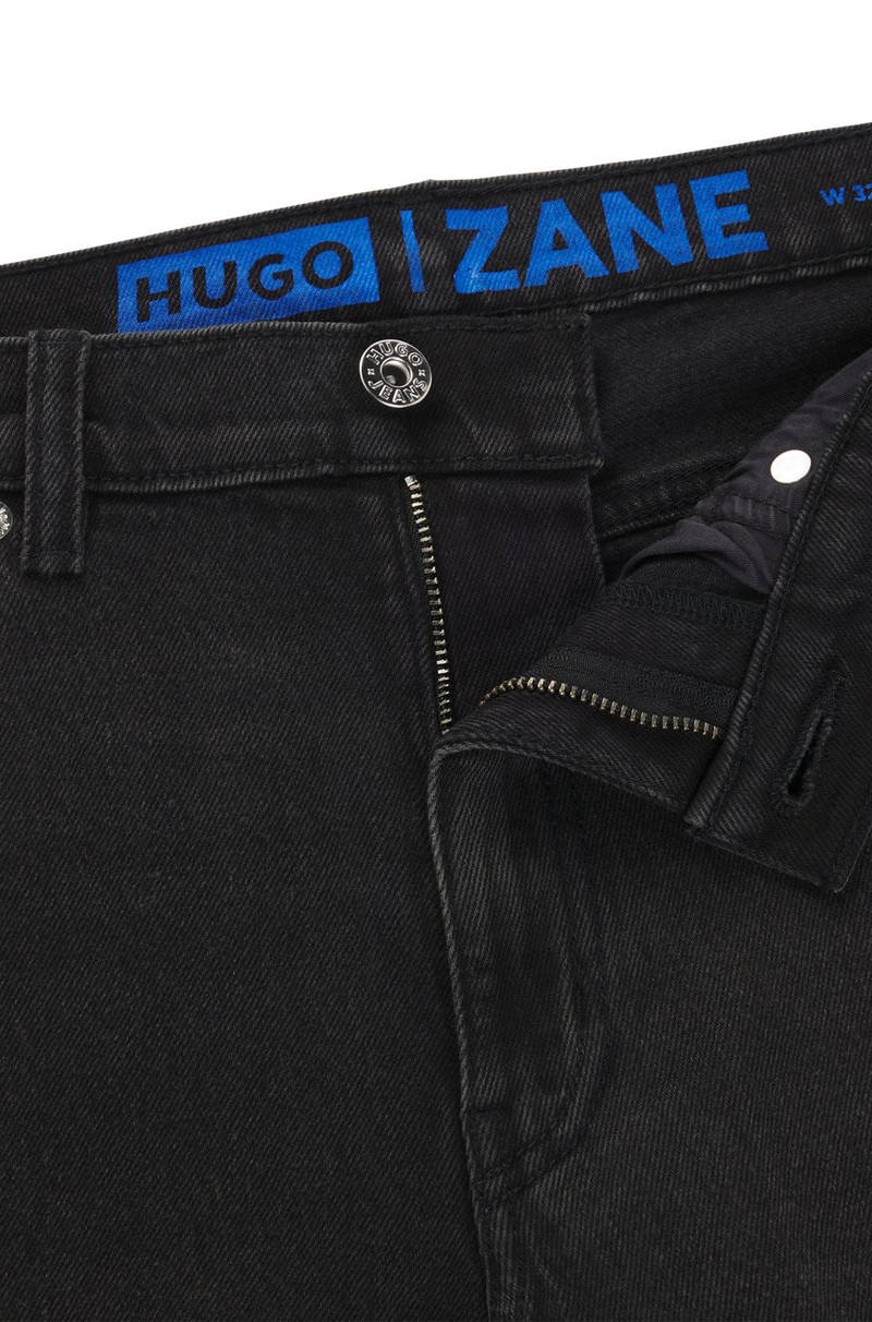 EXTRA-SLIM-FIT JEANS IN STONEWASHED STRETCH DENIM 6