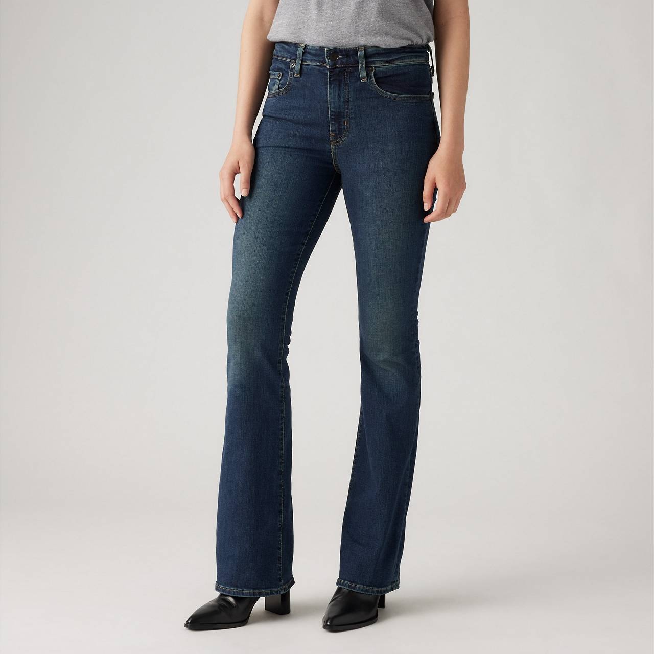 726 HIGH RISE FLARE WOMEN'S JEANS - 4