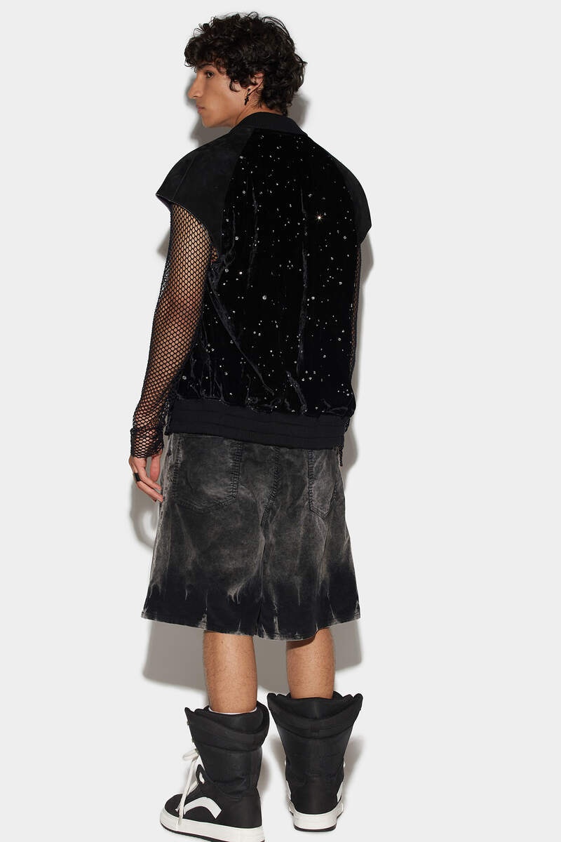 ACID CORD WASH SURFER DENIM SHORTS - 2