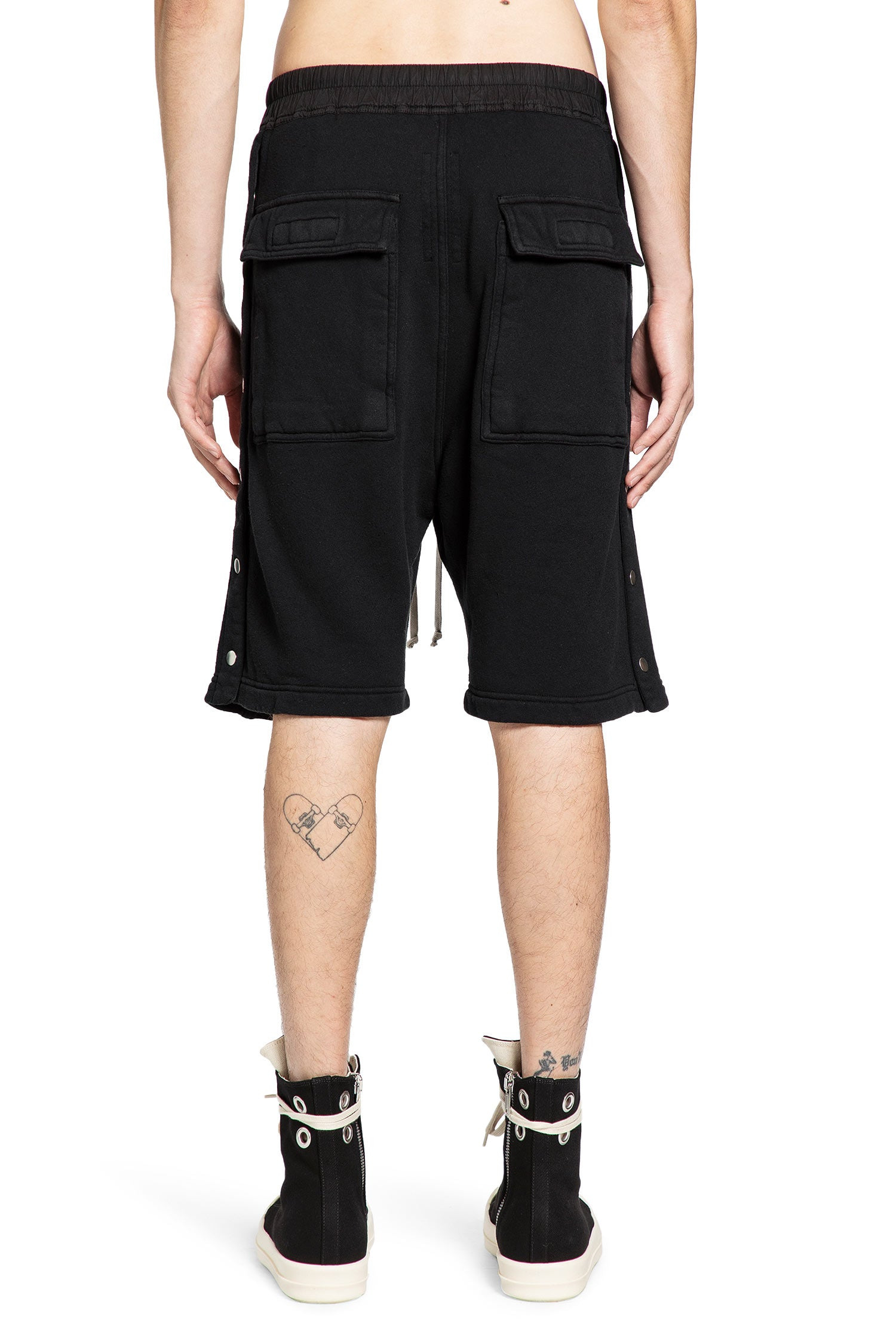 Knee Length Cotton Shorts - 3