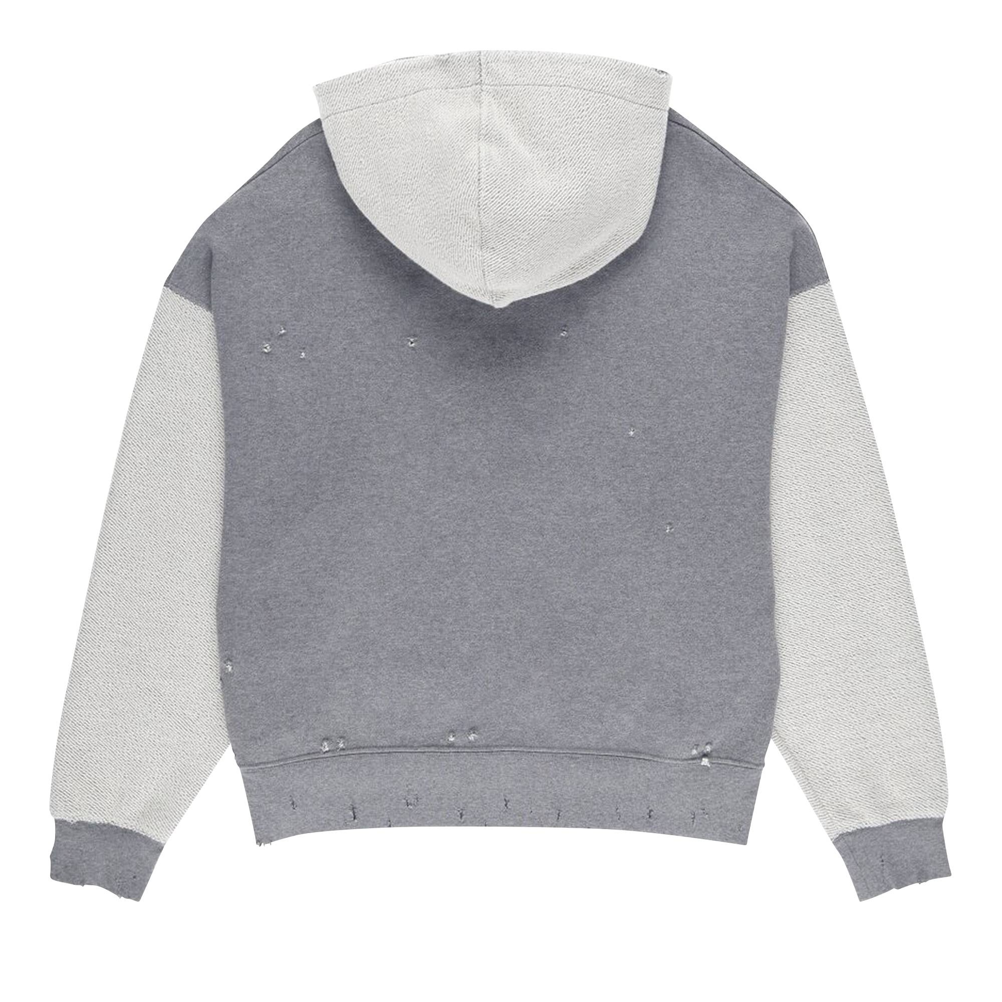 Palm Angels College Hoodie 'Grey' - 2