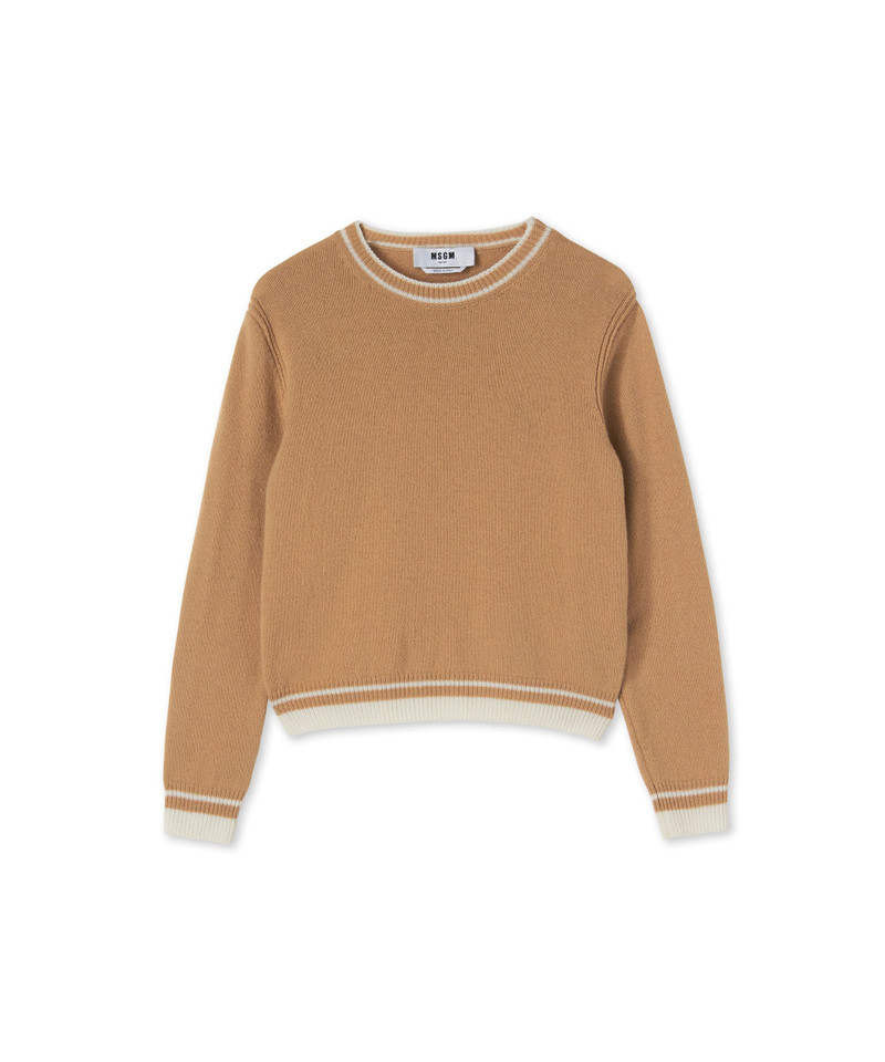 "MSGM Signature Cashemre blend" sweater 1