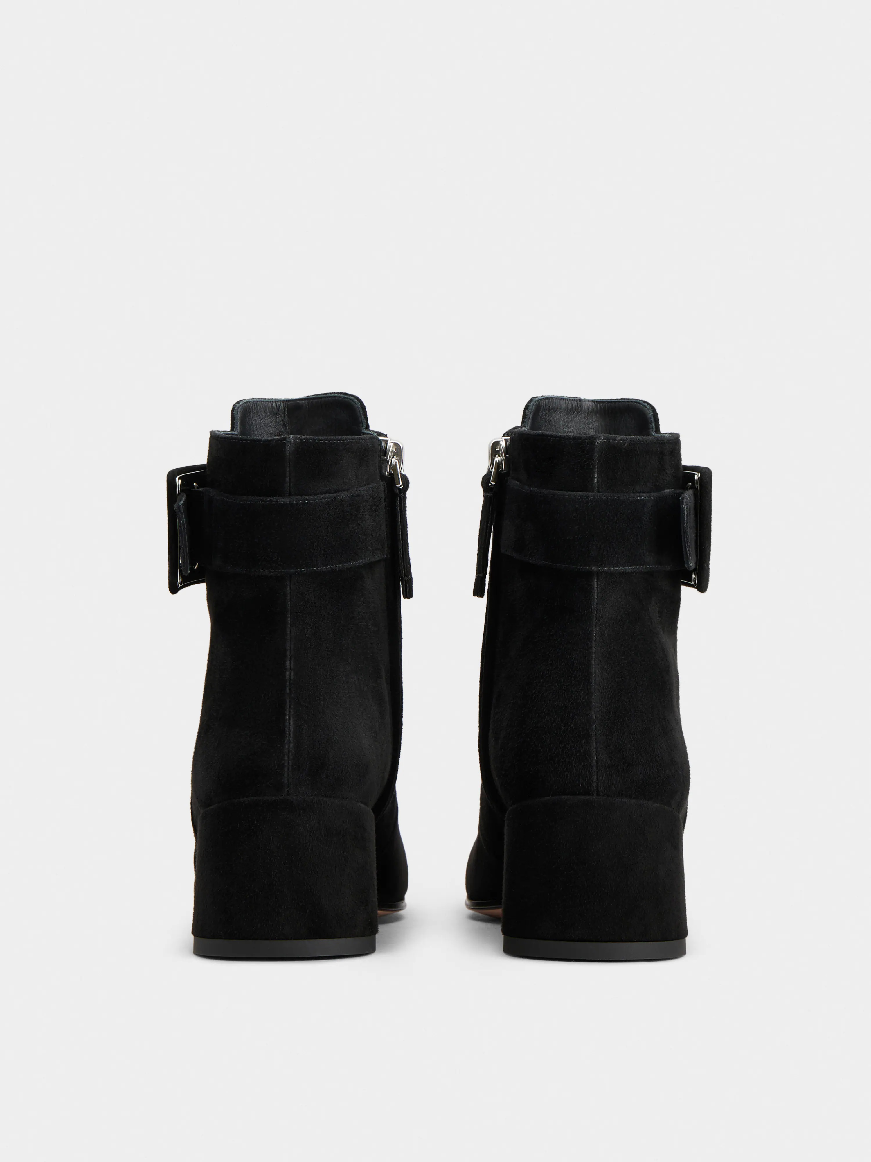 Très Vivier Booties in suede - 5