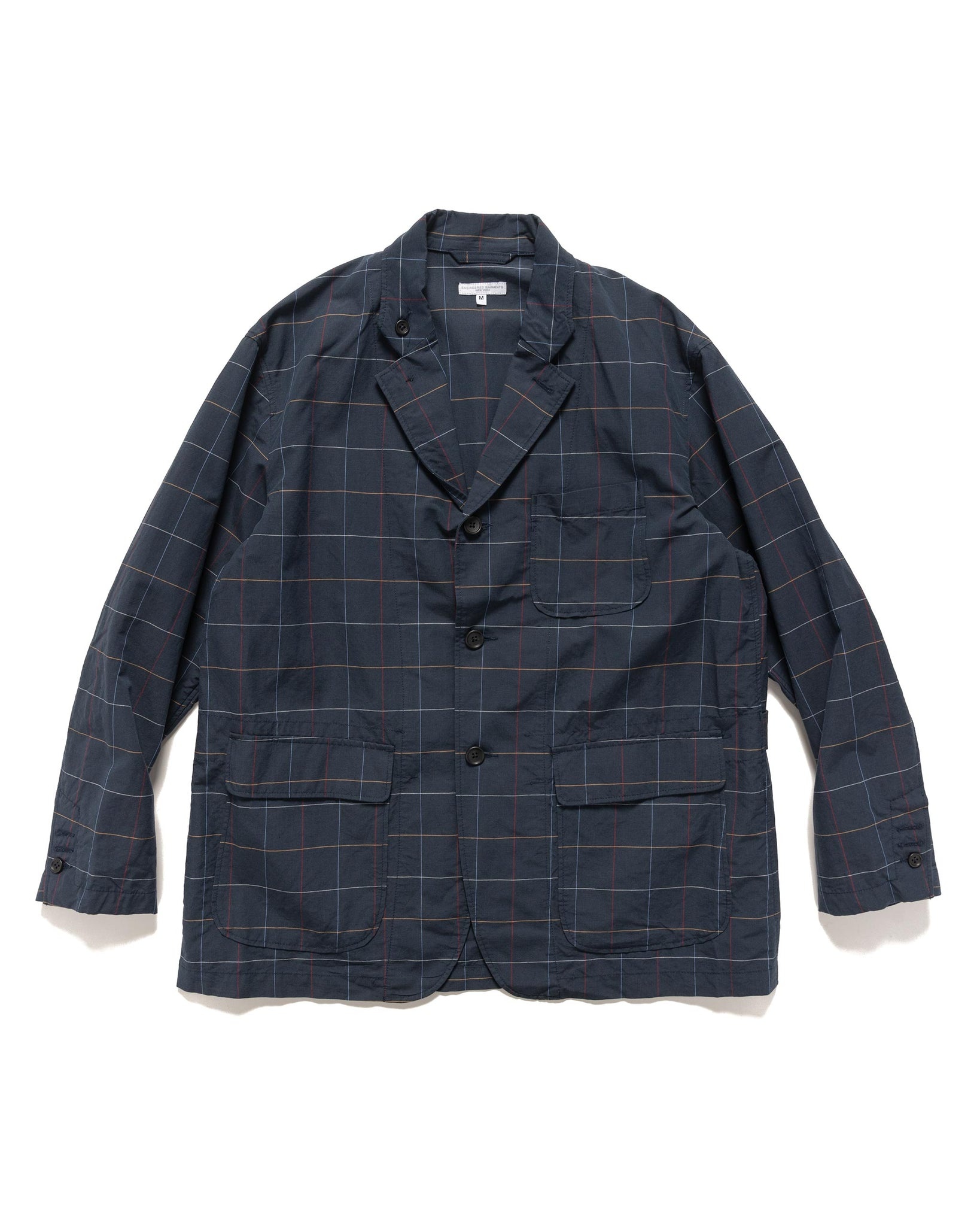 Loiter Jacket CL Windowpane Navy - 1