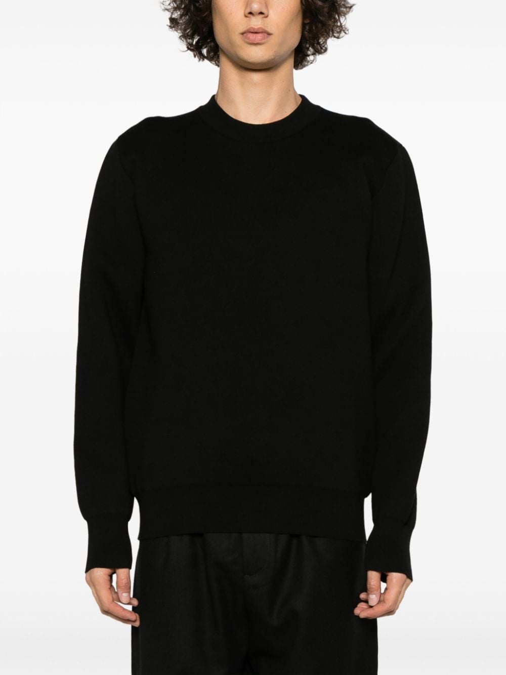 Arrows motif cotton sweatshirt - 3